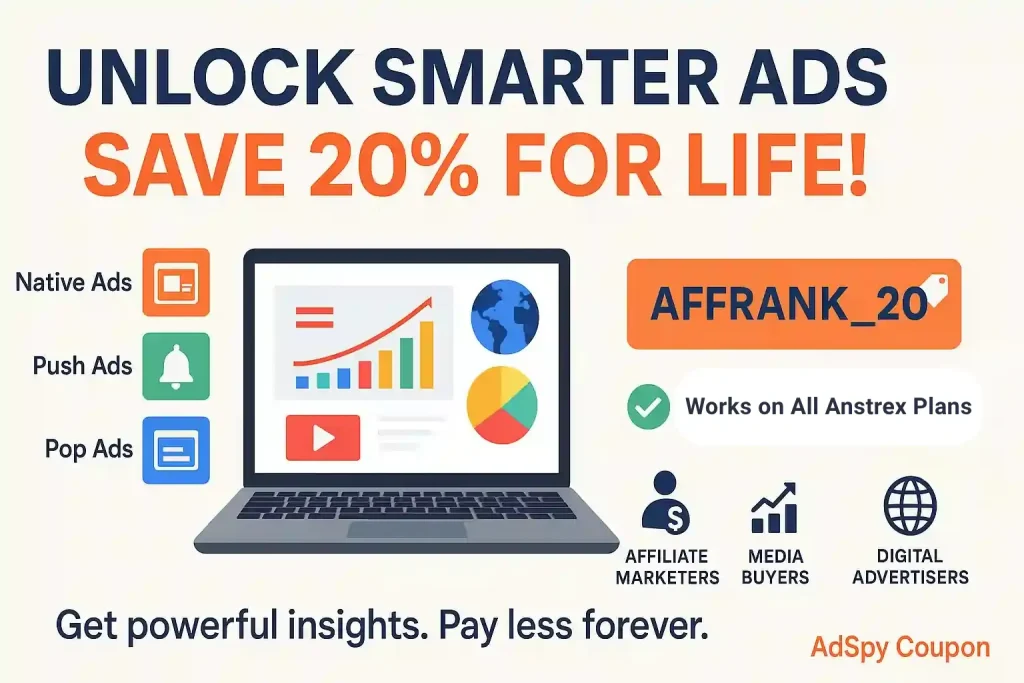 Anstrex Coupon- Unlock Smarter Ads with Lifetime Savings