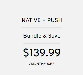 Anstrex - Native + Push Bundle Pricing
