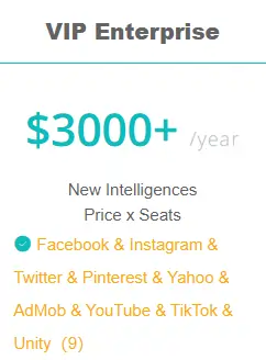 BigSpy VIP Enterprise Plan